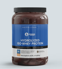Load image into Gallery viewer, Hydrolyzed ISO Whey Protein- Caramel Macchiato -Designs For Sport