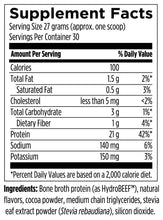 Load image into Gallery viewer, Grass-Fed Beef Protein Chocolate - Designs For Sport